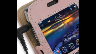 PDair Leather Case for BlackBerry Bold 9700 - Book Type (Pink) screenshot 4