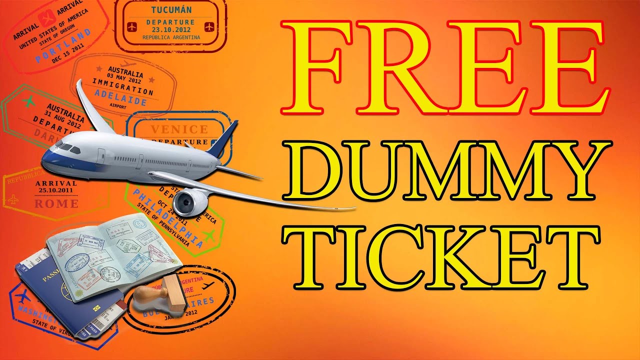 How To Book Free Dummy Ticket For Visa Application 2023 Online Air