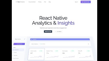 Vexo - React Native Analytics