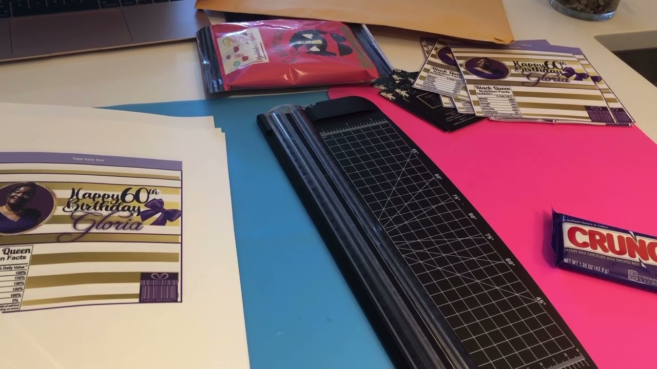 Chocolate Bar Wrappers how to