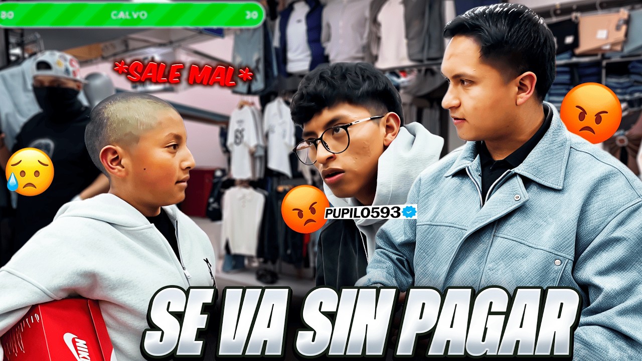 BROMA PESADA DE PUPILO593 A SU PRIMO😂💸 SE VA SIN PAGAR | PUPILO593