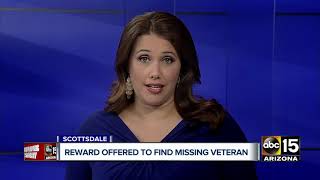$10,000 reward for missing veteran from Scottsdale.