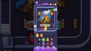 Volcano eruption puzzle 🌋🔥 #pixelflow #level629 #puzzle #gaming Subscribe for more levels!
