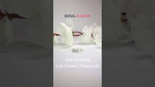 Oval Moissanite engagement ring, vintage unique Cluster rose gold engagement ring
