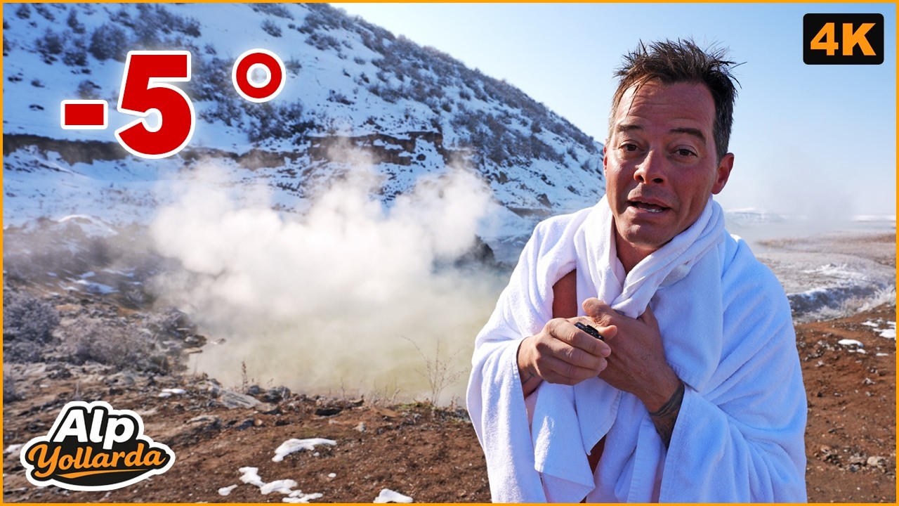 Karın Ortasında Doğal Kaplıca | Alp Kırşan Bitlis Güroymak Budaklı | Alp Yollarda | 4K