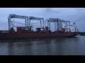 New cranes arrive at the Port of Savannah