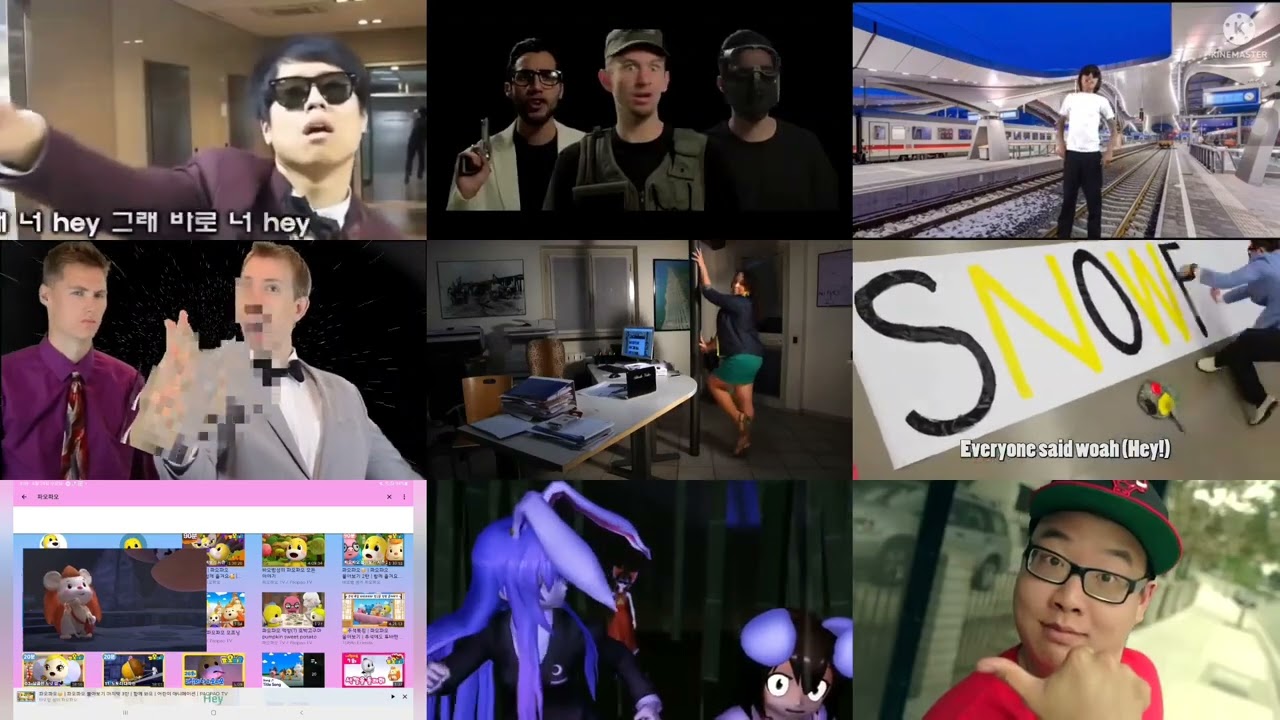 Gangnam Style 9 Parody Mashup
