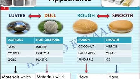 Chapter 4 Sorting Materials Into Groups NCERT 6th Class Science