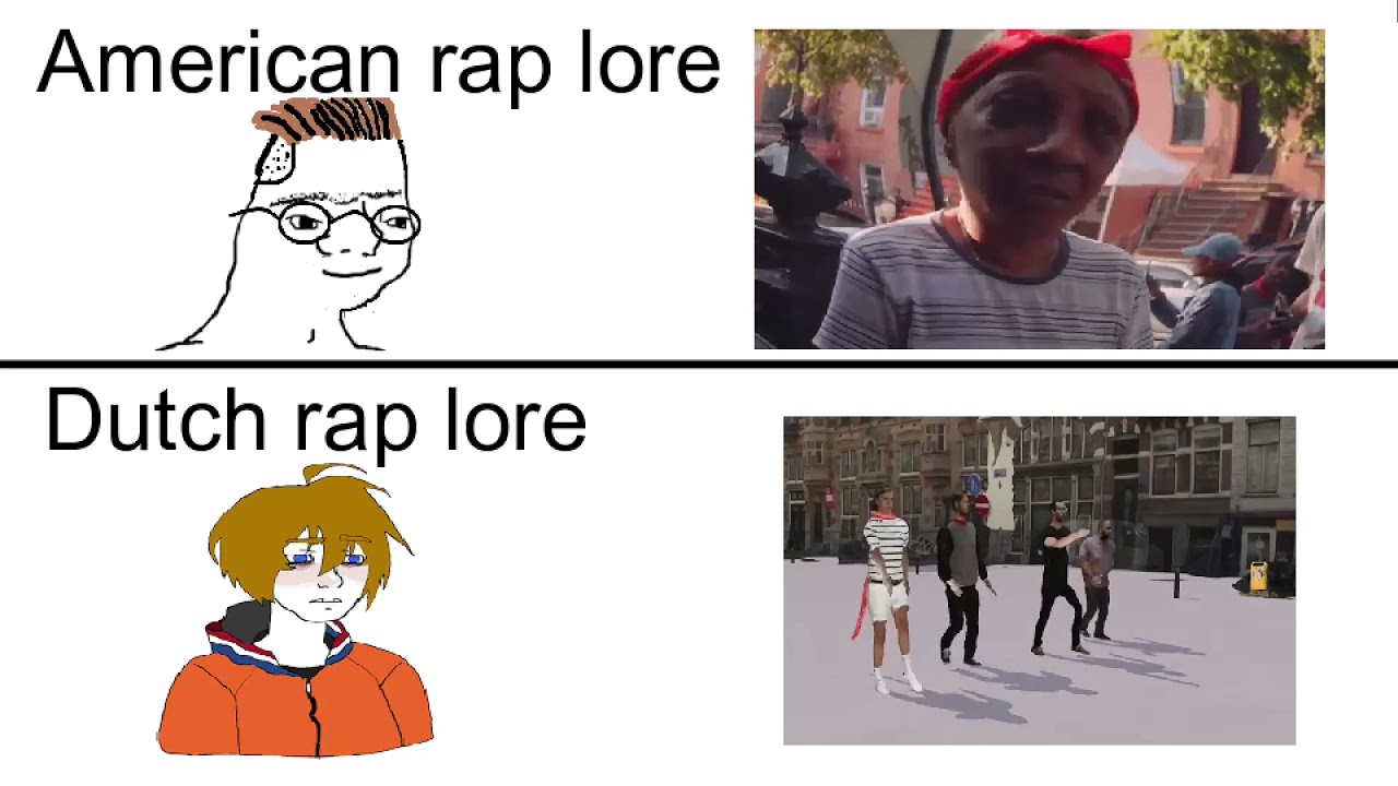 DUTCH RAP LORE VS AMERICAN RAP LORE