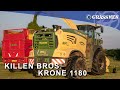 KILLEN BROS CONTRACTING SECOND CUT WITH THEIR MIGHTY KRONE 1180!