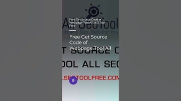 Free Get Source Code of Webpage Tool All SEO Tool Free #shorts