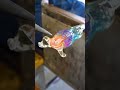 Satisfying glassblowing🧤 - ガラスって本当に綺麗🪼🫶🏿　#satisfying #glassblowing #asmr #glassart