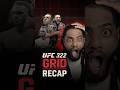 UFC 322 GRID RECAP is out NOW! #ufc322 #ufc #islammakhachev #valentinashevchenko #carlosprates