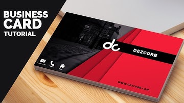 business card design in photoshop cs6 tutorial | Learn Photoshop