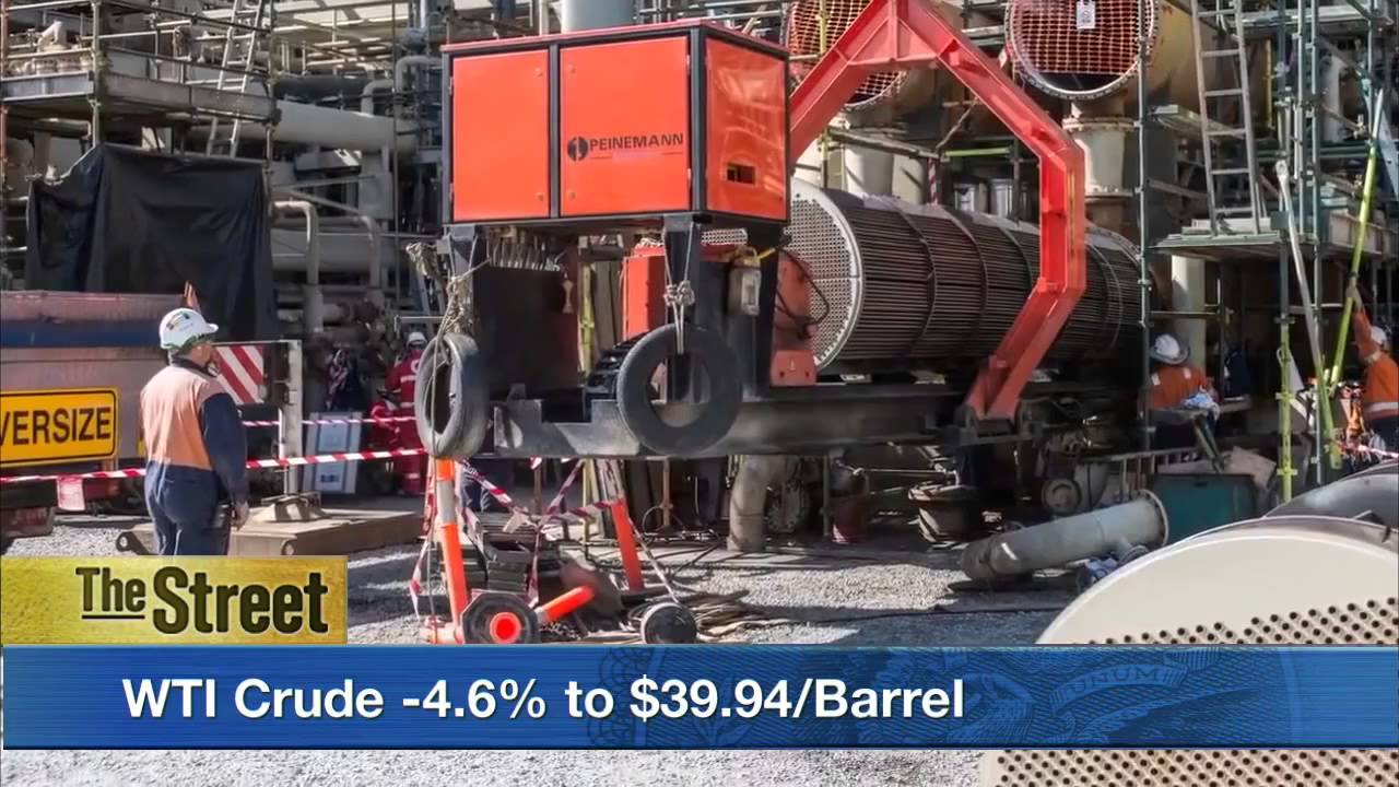 Closing Bell: Stocks Slide as Crude Oil Slumps to Three-Month Low