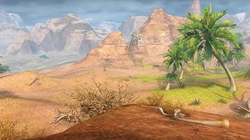 HOW BIG IS THE MAP in Aion? Walk Across the Map (Map: Eltnen)