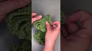Crochet Monstera Coasters #crochet #fyp #crochetcoasters