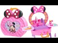 Get party ready with minnie mouse  princess sophia with makeup vanity