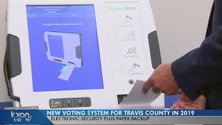Travis County to roll out new voting system in 2019
