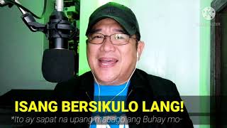 HOW WILL A SINGLE VERSE CHANGE YOUR LIFE? ISANG BERSIKULO LAMANG! part 2