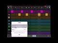 ipad版ガレージバンド超初心者講座　その２９　ビートシーケンサーで様々なビートを打ち込んでみよう　その１０　レゲトンポップ　ラテンポップ