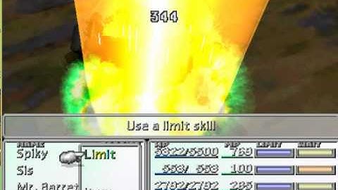 Final Fantasy VII - Limit Break Compilation - Barret: Catastrophe