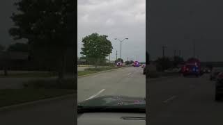 Dangerous deadly road accident in MacArthur Blvd