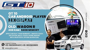 Upgrade Your Drive with the GT 10 Car Android Player! | Wagon R