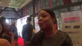 Famous Actress Brely Evans talks being in two films at Urbanworld Wealth