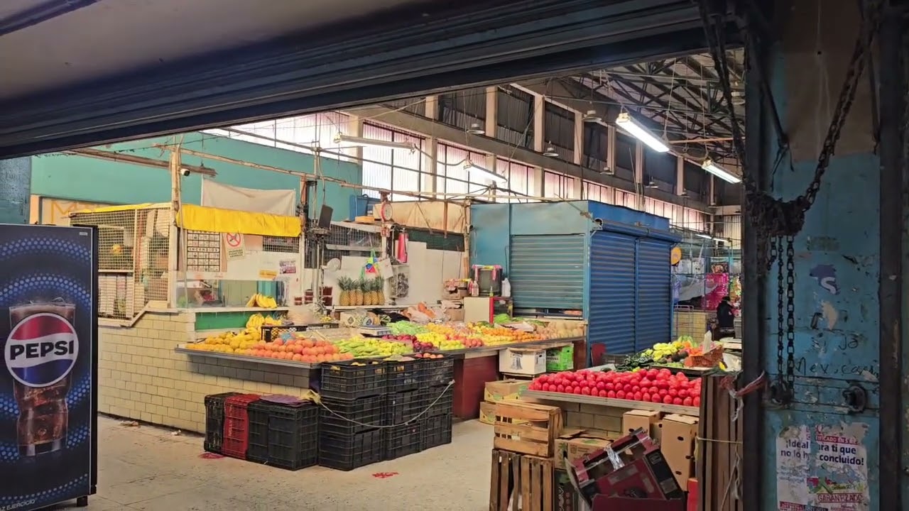 Mercado Unidad Kennedy in Jardín Balbuena in Venustiano Carranza of Mexico City (CDMX)