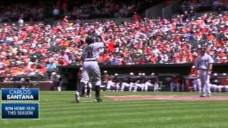 5-24 | Carlos Santana Home Run - Tom Hamilton