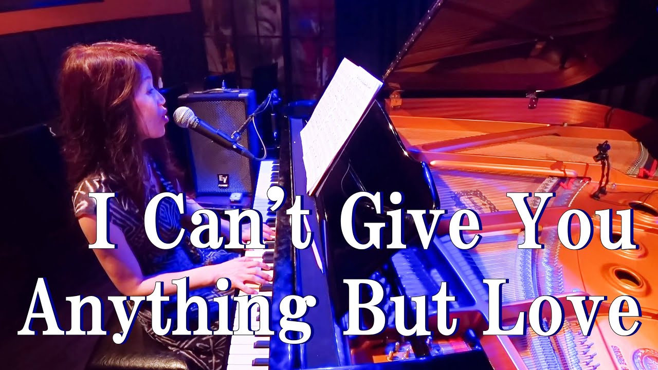 “I Can't Give You Anything But Love” Keiko Kurahashi (Vo&P) Trio