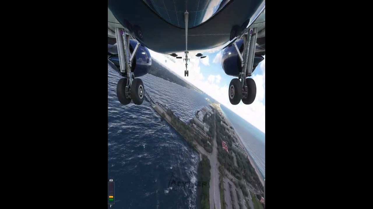 Beautiful Landing At Palm Beach International Airport