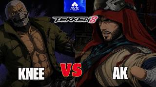 tekken 8 evo japan 2026 - KNEE vs AK - gen y vs gen z ใครชนะ ?