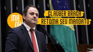 Glauber Braga retoma seu mandato na Câmara