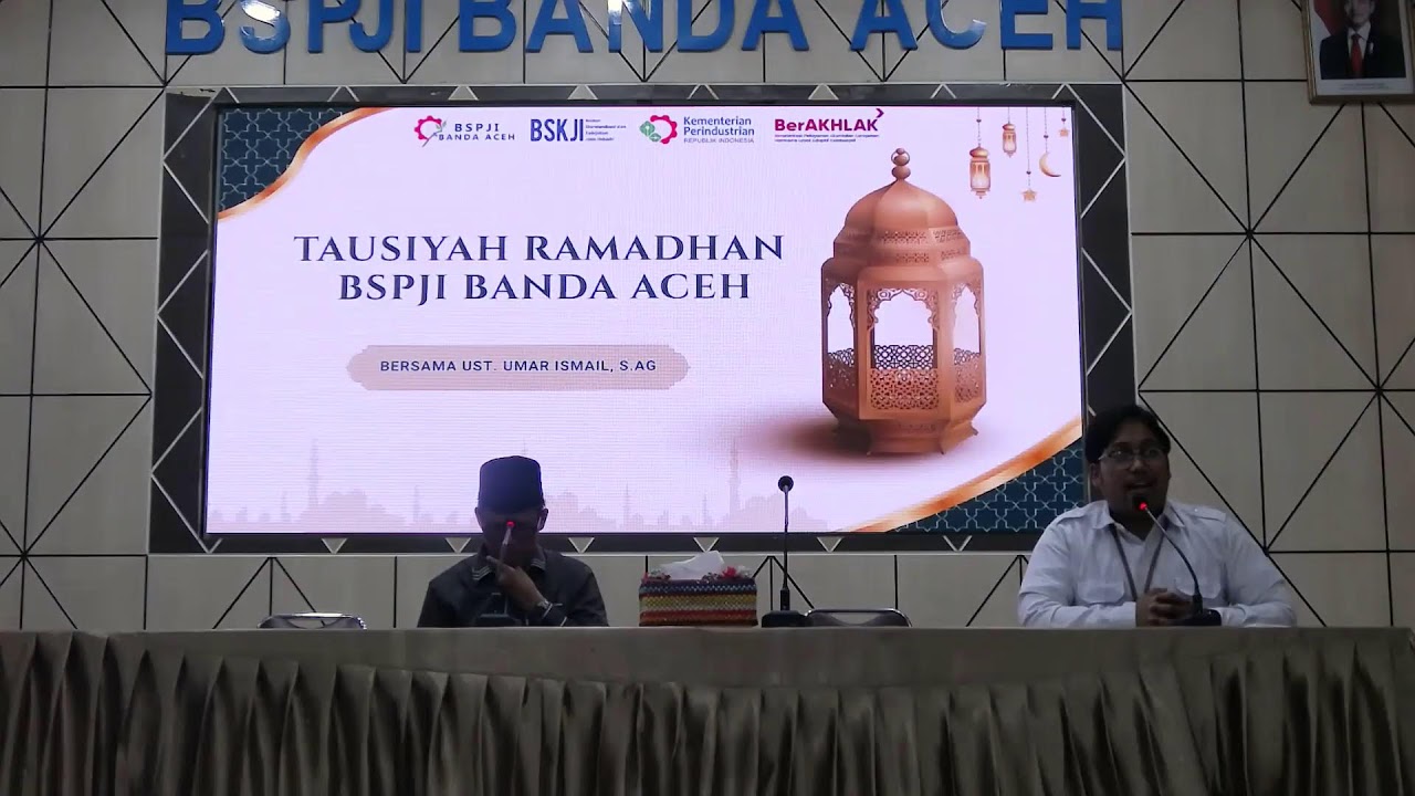 TAUSIYAH RAMADHAN BSPJI BANDA ACEH - BERSAMA UST. UMAR ISMAIL, S.AG