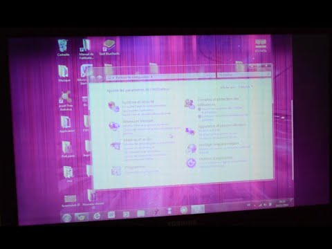 Vidéo: Correction: Lignes Verticales Sur L'écran D'un Ordinateur Portable