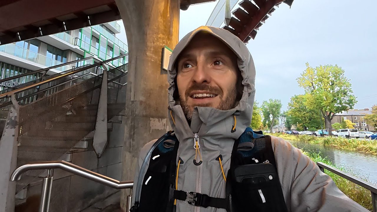 Running 25km across Dublin in the rain