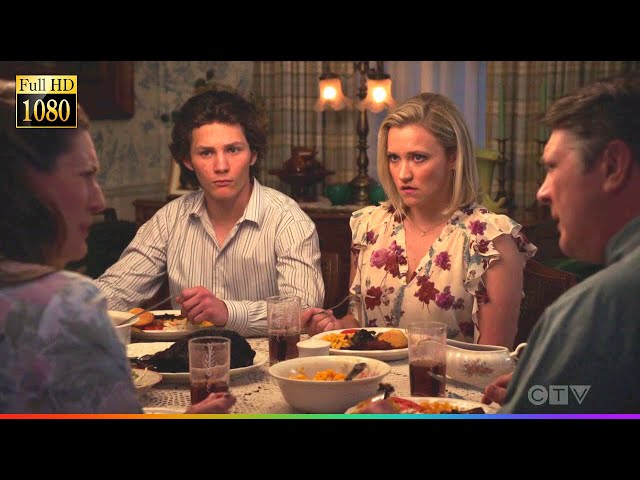 When Sheldon family invited mandy for dinner after her pregnancy |Young Sheldon Season 5 Episode 19 class=