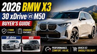 2026 BMW X3 Trim Levels and Standard Features: Here's What You Get For Your Money