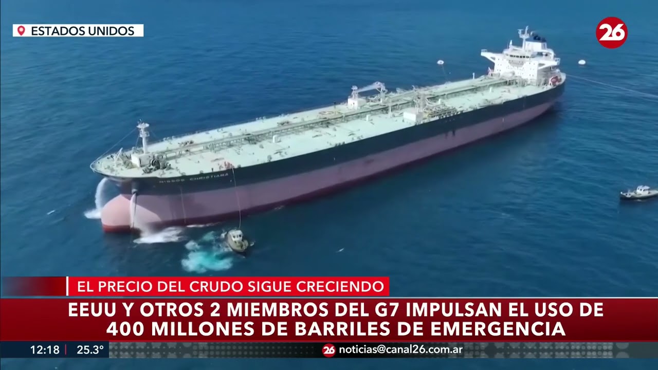 🚨 EL G7 SE DECLARA EN ALERTA | Evalúan liberar reservas de emergencia | El análisis de Manuel Castro