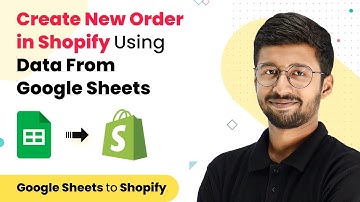 Create New Order in Shopify Using Data From Google Sheets | Google Sheets Shopify Integration