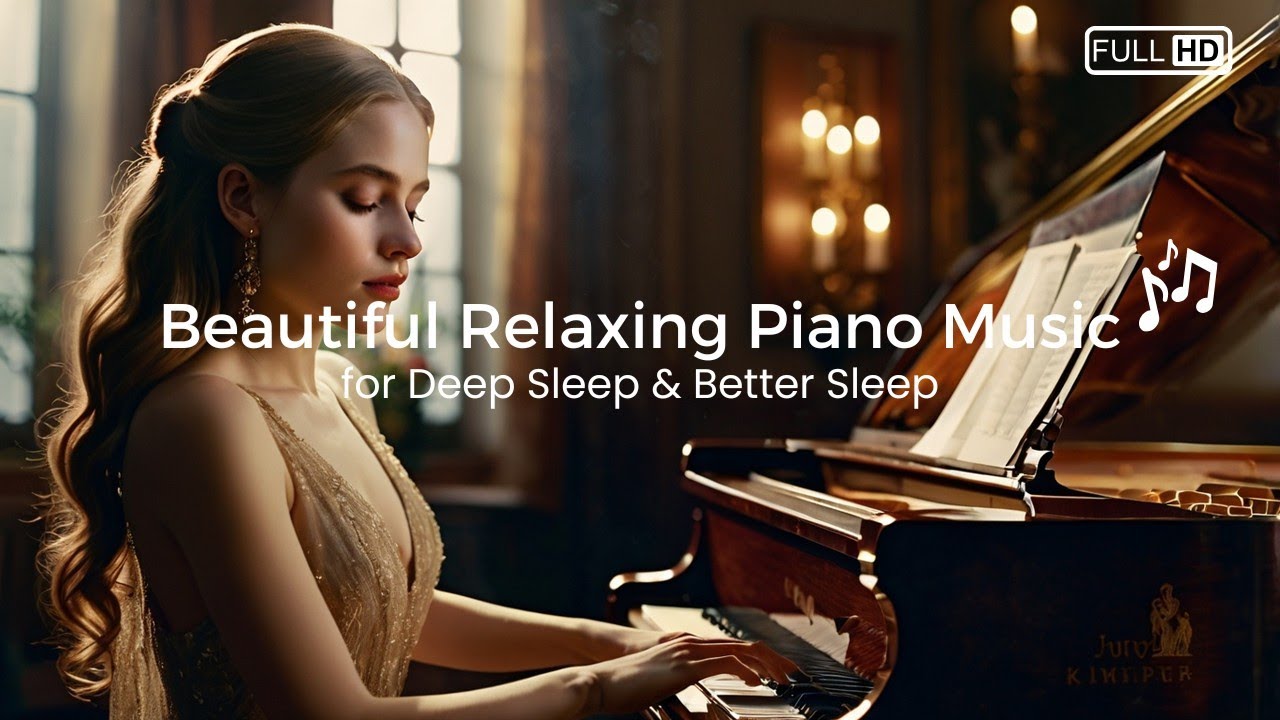 Calm Piano Music to Ease Your Mind & Soul 🎶 for Stress Relief and Deep ...