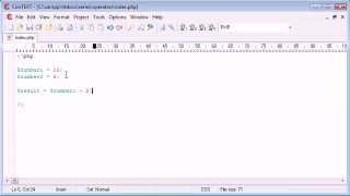 Beginner PHP Tutorial   20   Assignment Operators