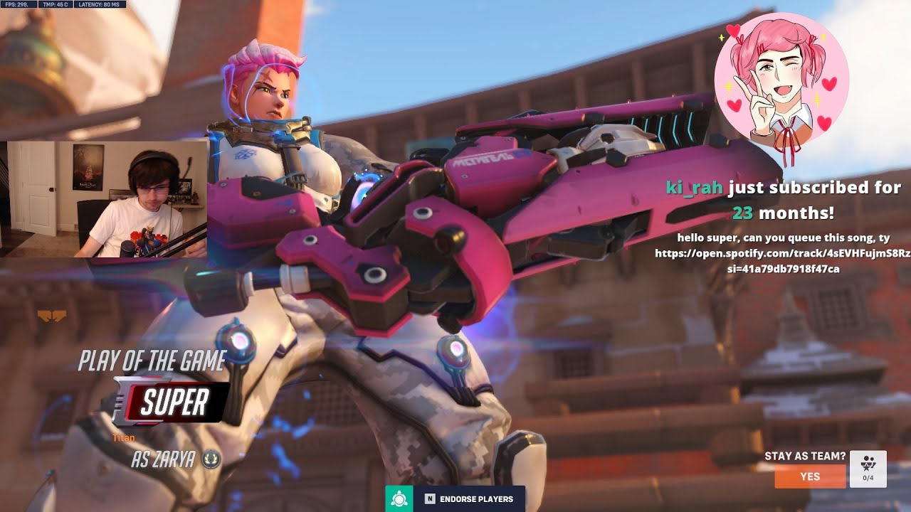 POTG! СУПЕР-ДОМИНИРУЮЩАЯ ЗАРЯ В РЕЙТИНГОВОМ РЕЖИМЕ — ГЕЙМПЛЕЙ 17-ГО СЕЗОНА OVERWATCH 2