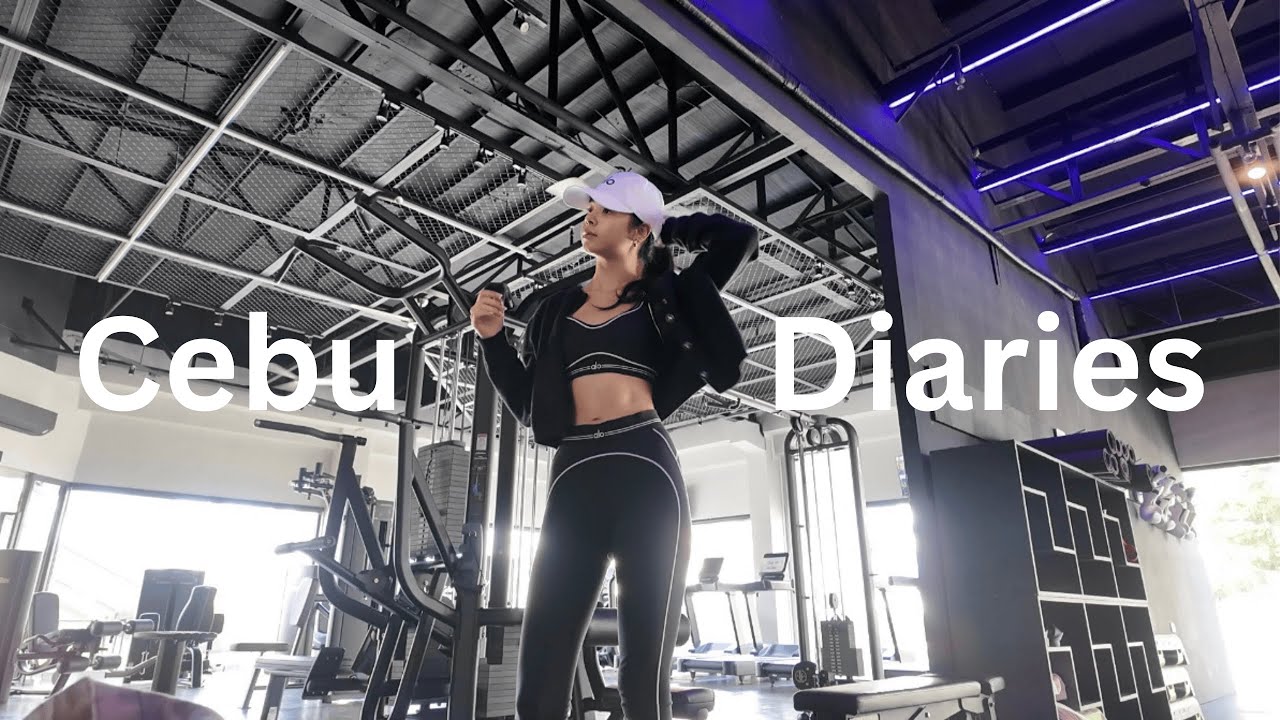 Cebu Diaries | Fitness routine, cafe hopping, groceries & more ✧˖°