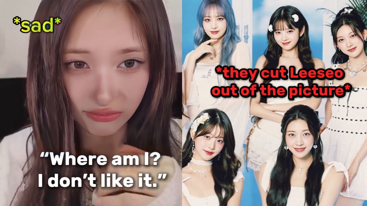 LEESEO’s reaction when a fan didn't include her in a picture with her IVE members