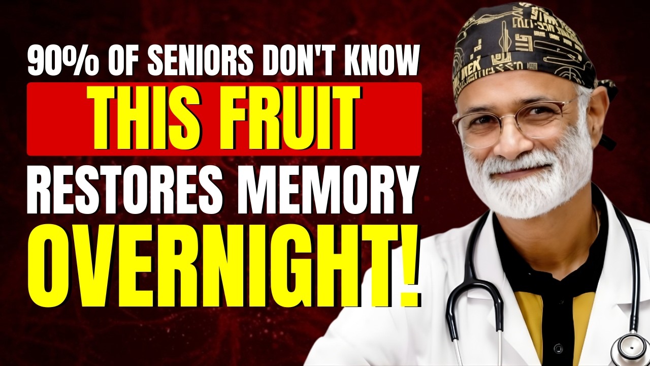 3 Powerful Fruits That Rejuvenate Brain Cells and Boost Memory Overnight  | Dr. Pradip Jamnadas