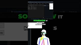 Software File Size: How I shrunk it from 630MB to 73MB! #shorts