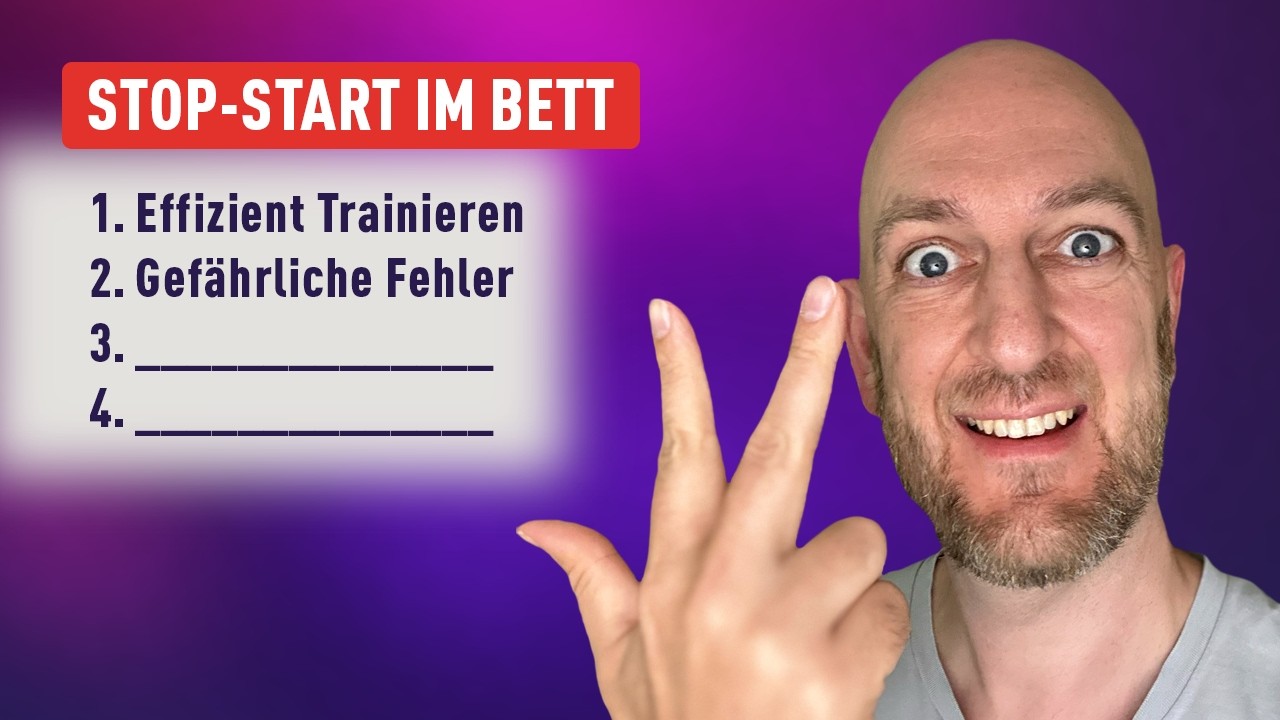 Einfaches Training zum länger durchhalten